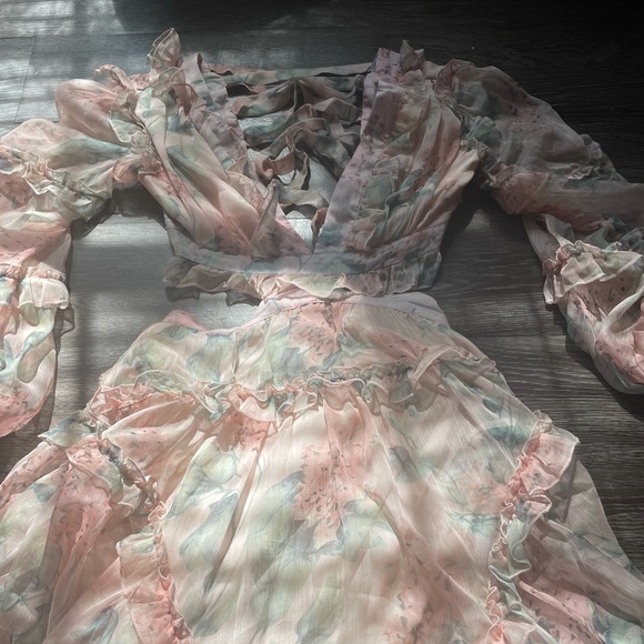 COPY - CUT OUT TIE BACK DRESS - Picture 2 of 10